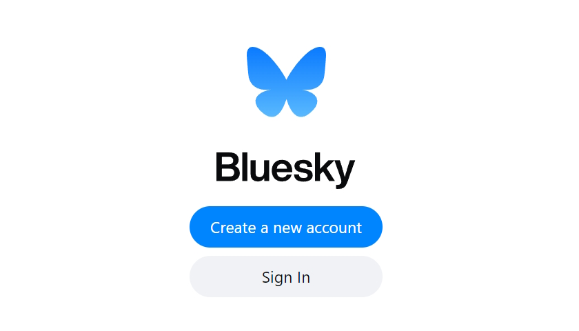 Bluesky social app