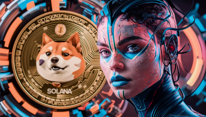 Dogecoin a memecoiny Solana dominují v roce 2024 kryptotrhu