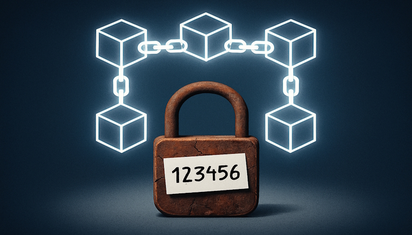 Blockchain nabízí bezpečnostní výhody – ale nezanedbávejte svá hesla