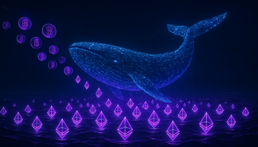 Legendární bitcoinová „velryba“ vsadila miliardy na Ethereum