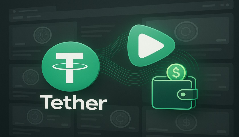 Tether chystá peněženku Rumble na podporu adopce USAT