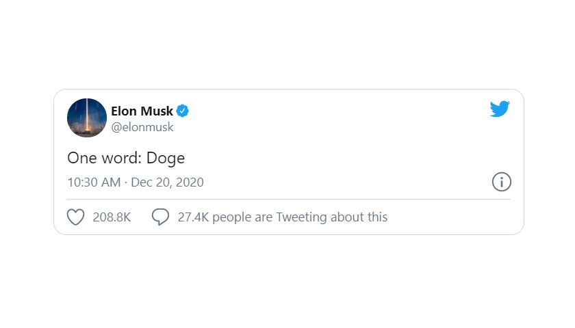 Elon Musk tweet